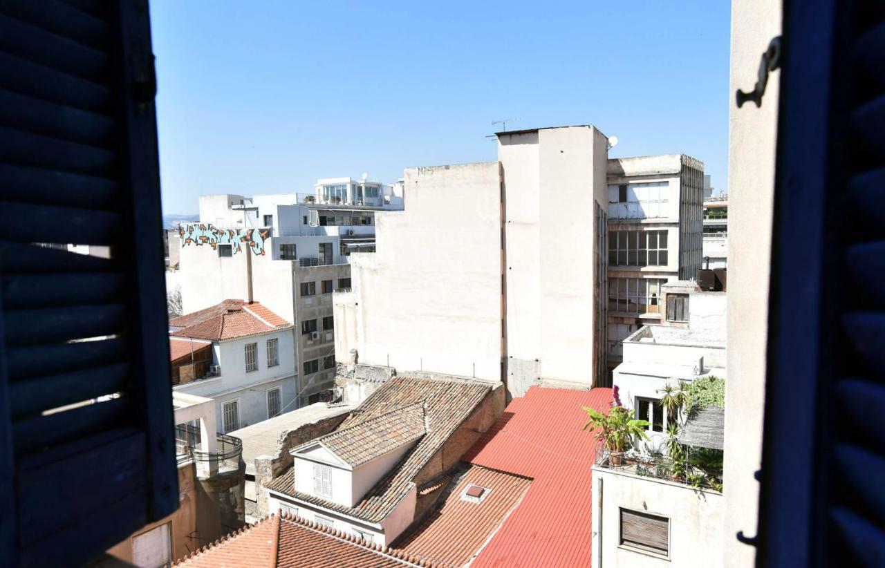 Apartamento Artist'S Lovely Nest Under The Shadow Of The Parthenon Atenas Exterior foto